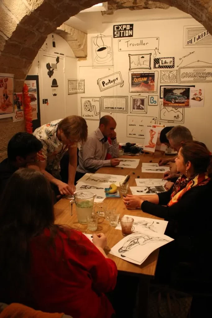 Eventos en una cafetería