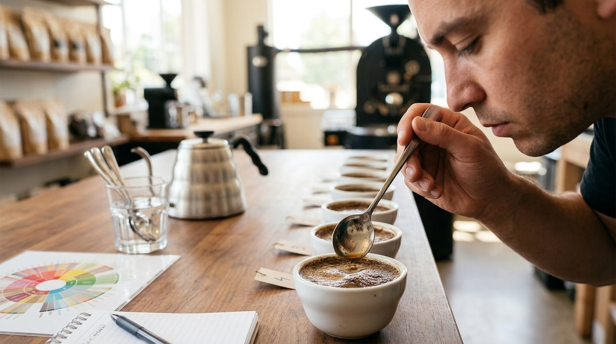 cómo catar el café