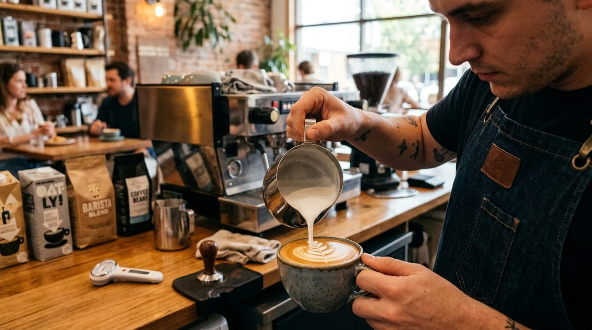 Leche para barista