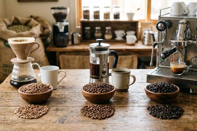 Tipos de tueste de café
